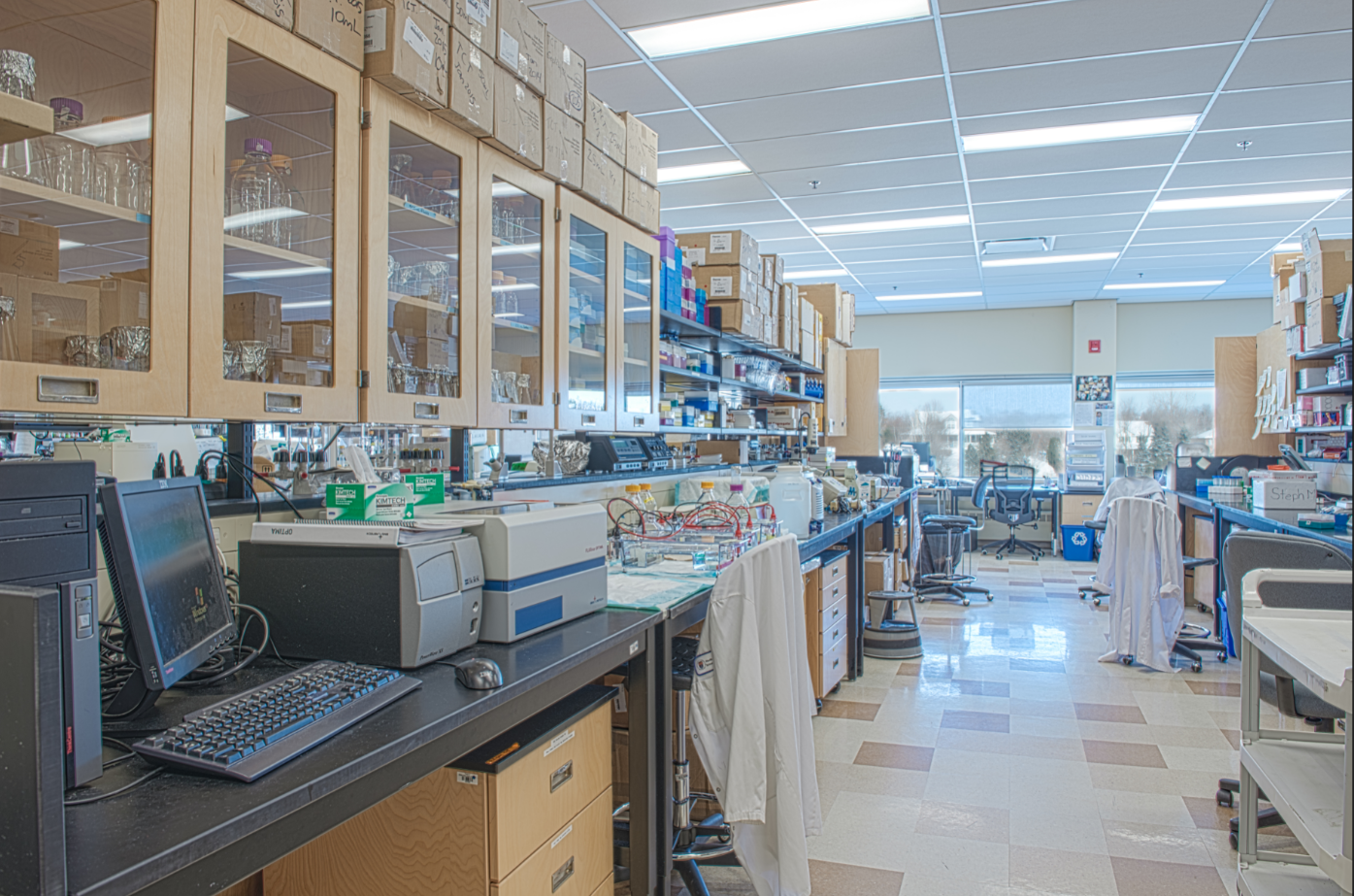 Image of NOSM at Laurentian University Laboratory Facility