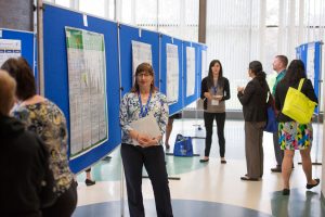 2015 NHRC Participants viewing poster presentations