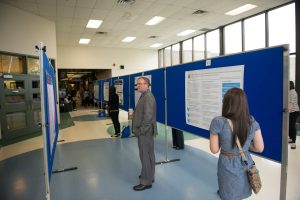 2015 NHRC participants viewing poster presentations