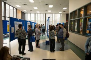 2015 NHRC participants viewing poster presentations