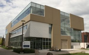 Photo of medical school building at NOSM West Campus, Lakehead University, Thunder Bay