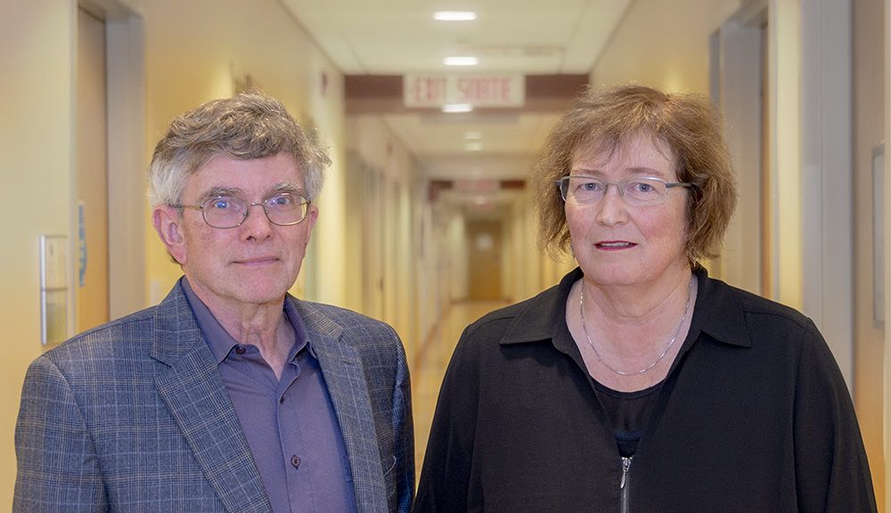Dr. Kim Tilbe and Dr. Sandra Cameron