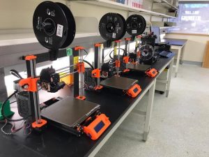 LU Engineering Makerspace 3D Printer Farm