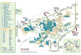 Plan du campus de Thunder Bay