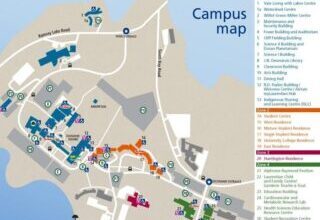 Plan du campus de Sudbury