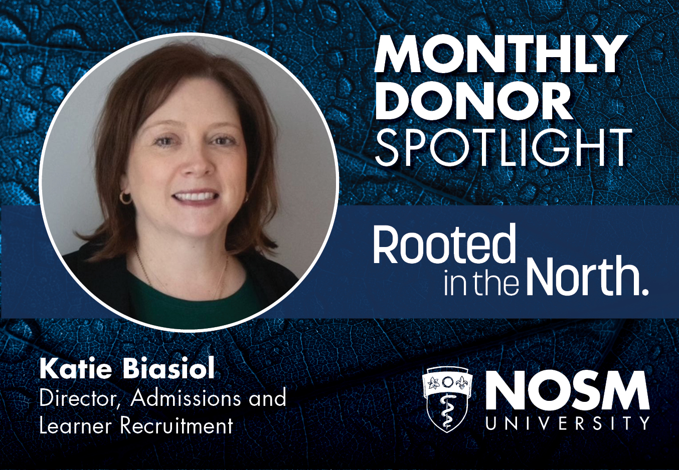 Read why Katie gives monthly. 