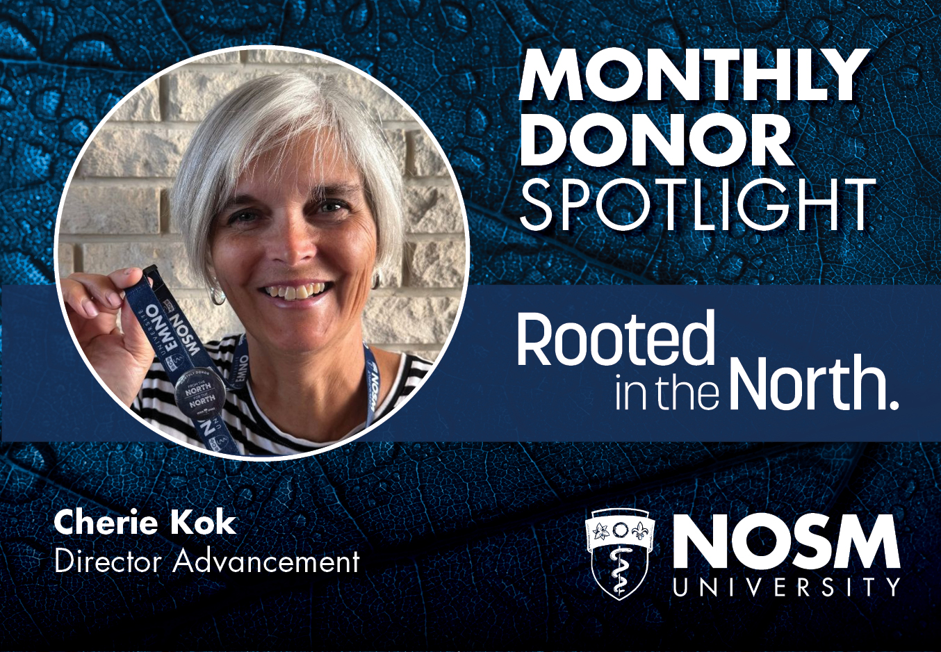 Read why Cherie gives monthly. 