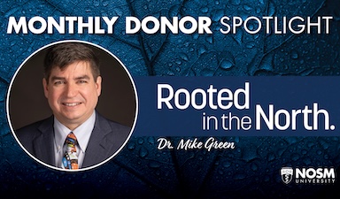 Read why Mike gives monthly.